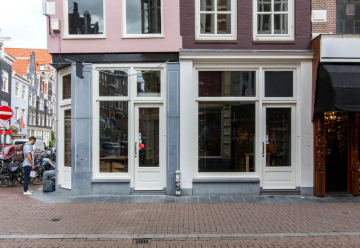 Pop-up space in Leidsestraat, one of the most frequented streets